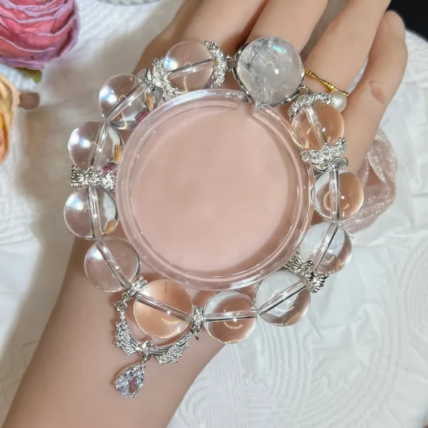 White Crystal Magic Box Bracelet Premium Ins Gift